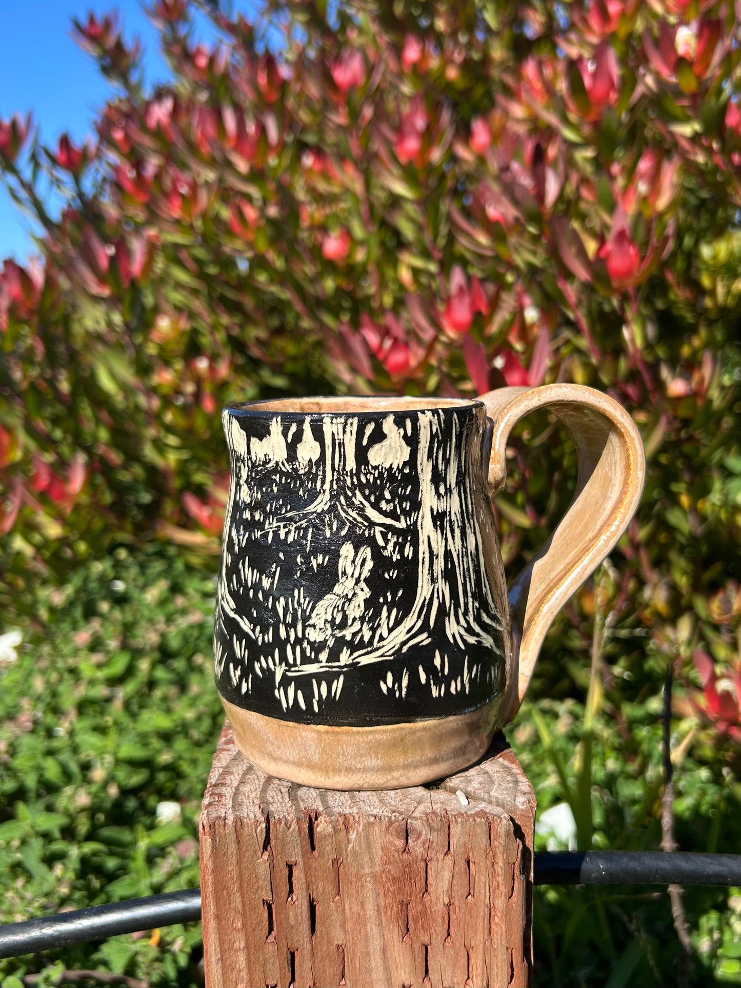 Mug - Rabbit & Trees