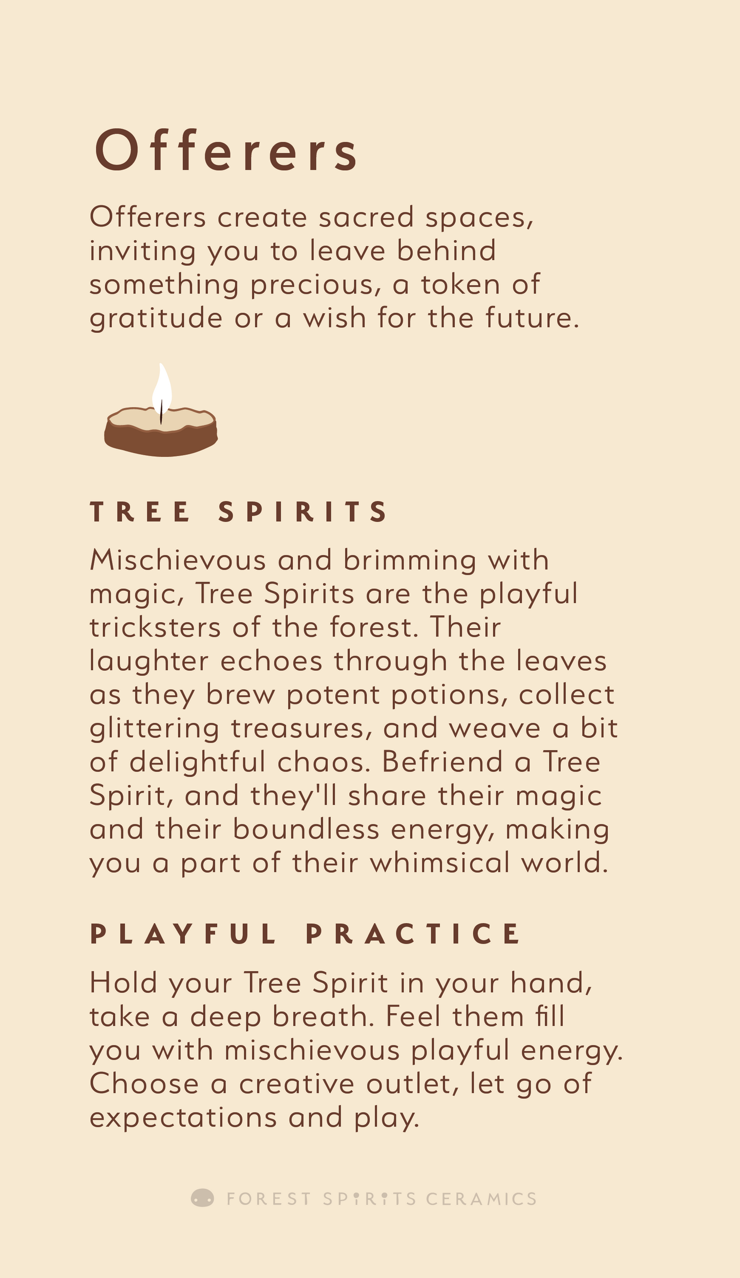 Tree Spirit - Offerers